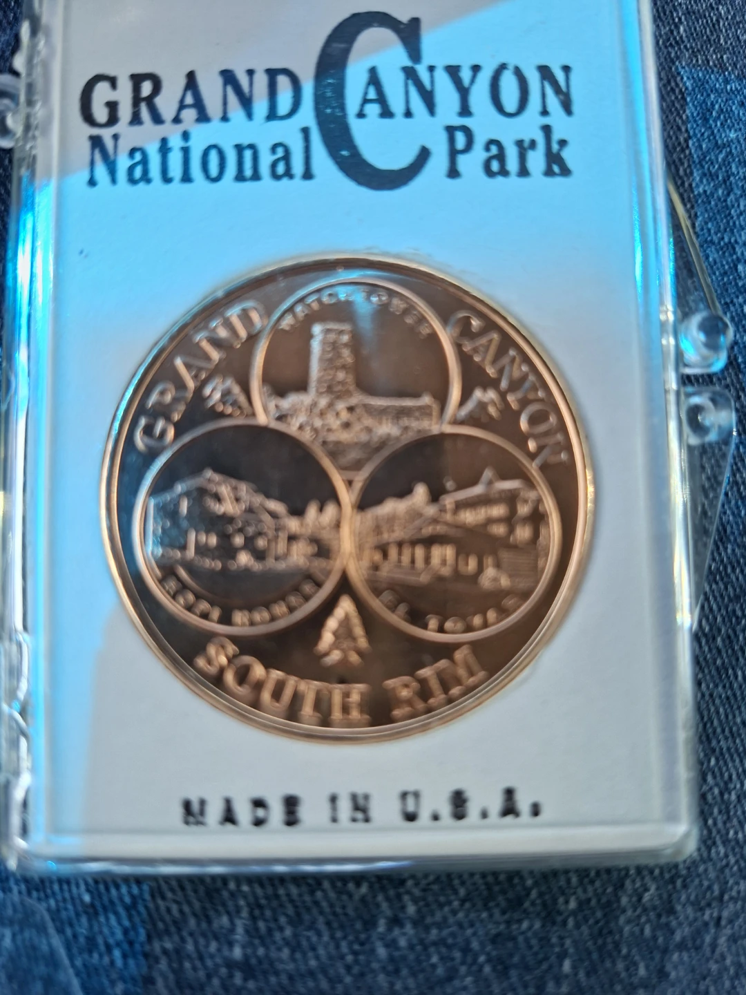 Vintage Grand Canyon National Park Souvenir Medallions - photo 2