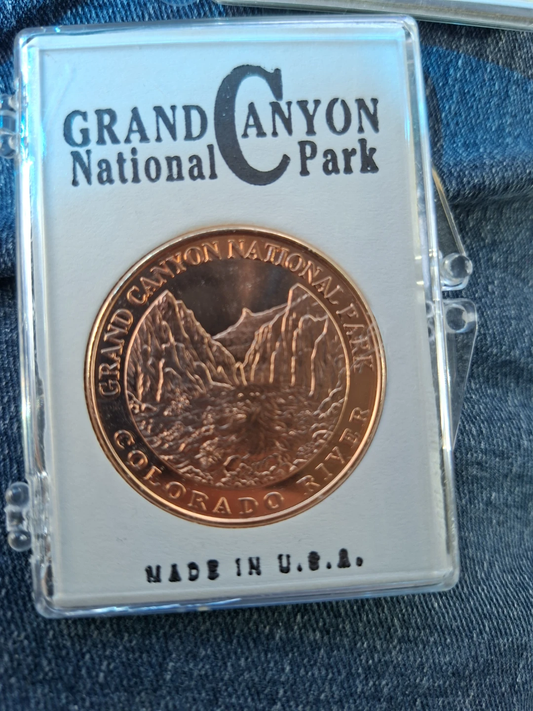Vintage Grand Canyon National Park Souvenir Medallions - photo 3