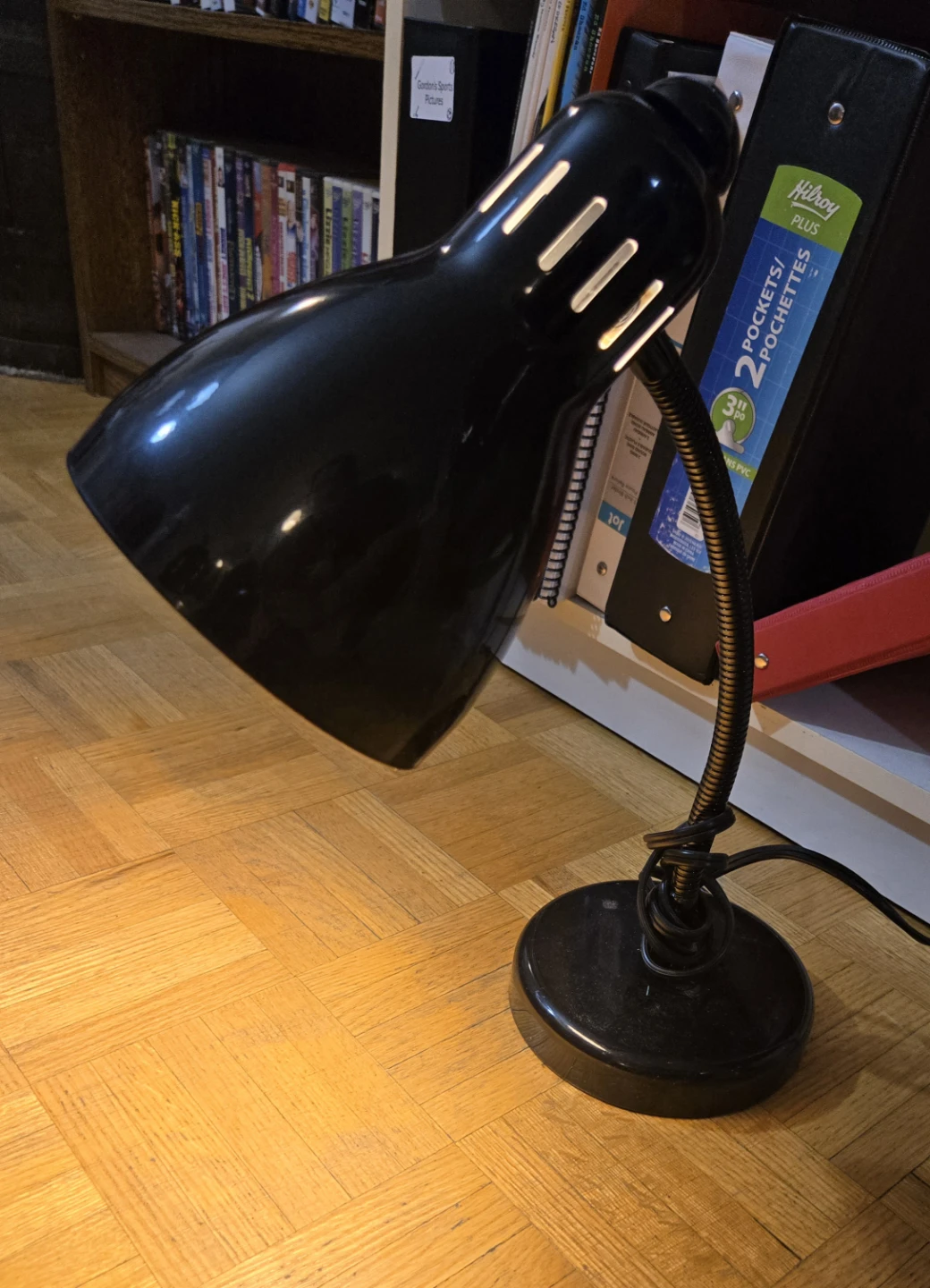 Black Gooseneck Desk Lamp - photo 2