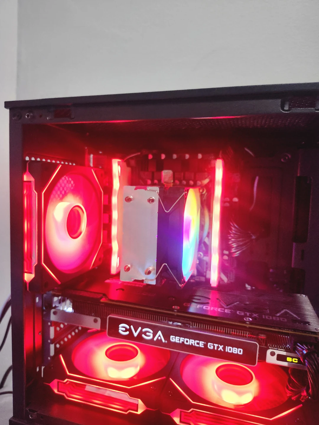 X99 Motherboard + Xeon CPU + RGB Cooler (Tested, Ready to Use)