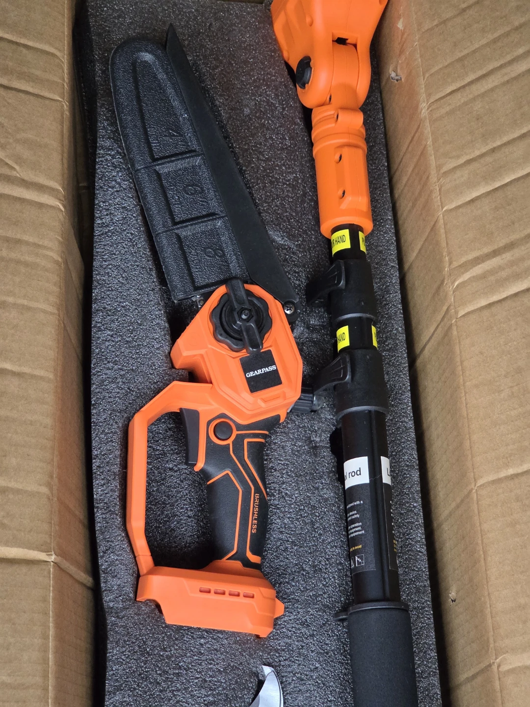 NEW 4-in-1 Cordless Pole Saw & Pruner Kit - Never Used - photo 3