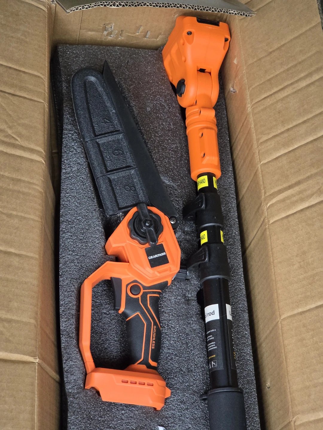 NEW 4-in-1 Cordless Pole Saw & Pruner Kit - Never Used - photo 4