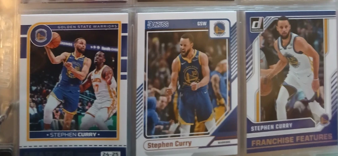 Donruss Stephen Curry Trading Cards (3)