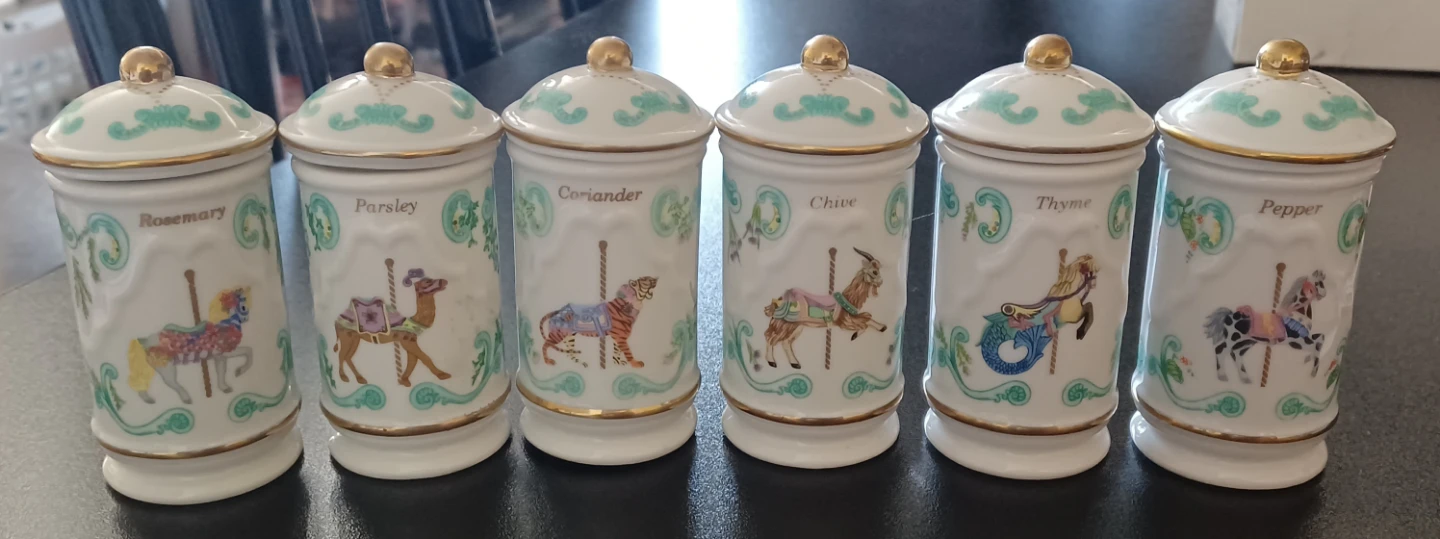 Lenox Spice Jar Carousel