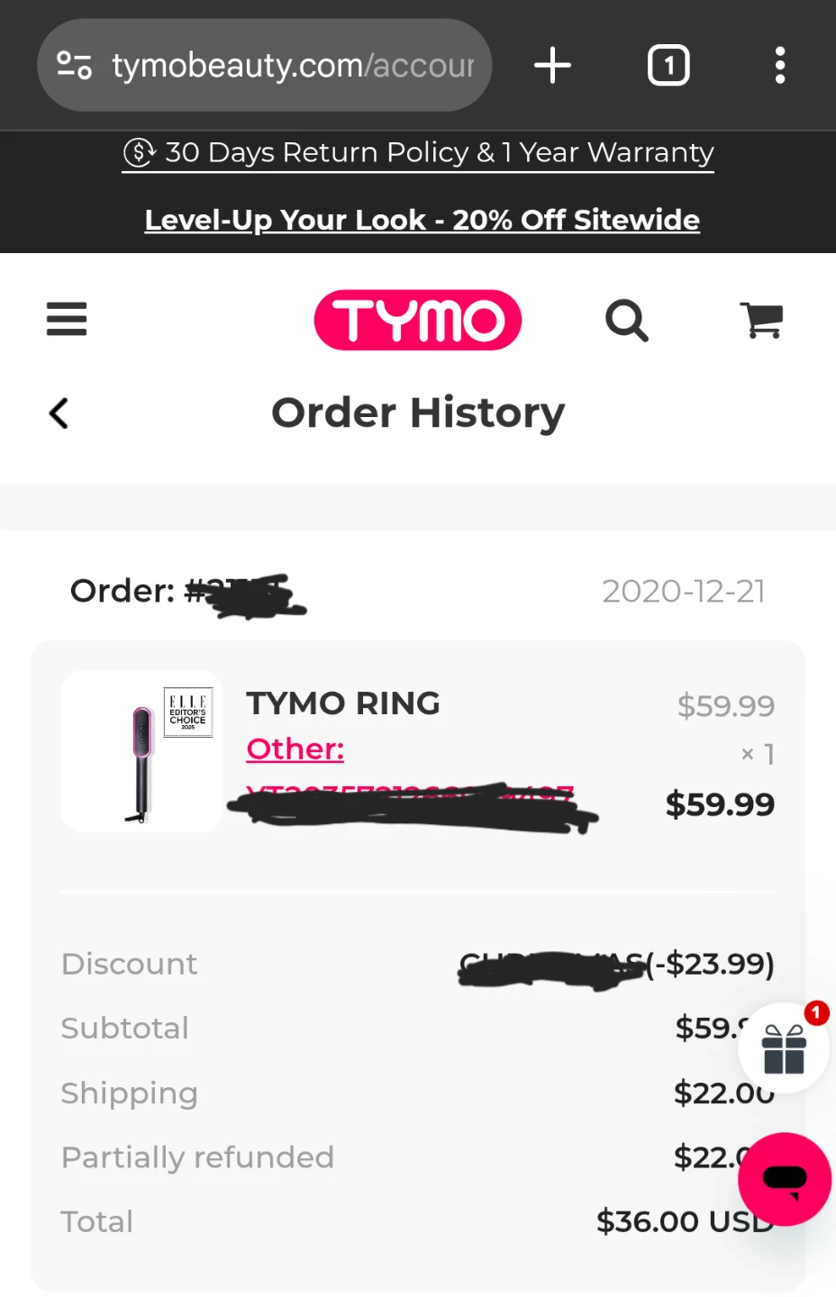 TYMO RING hair straightening comb with accessories - photo 3