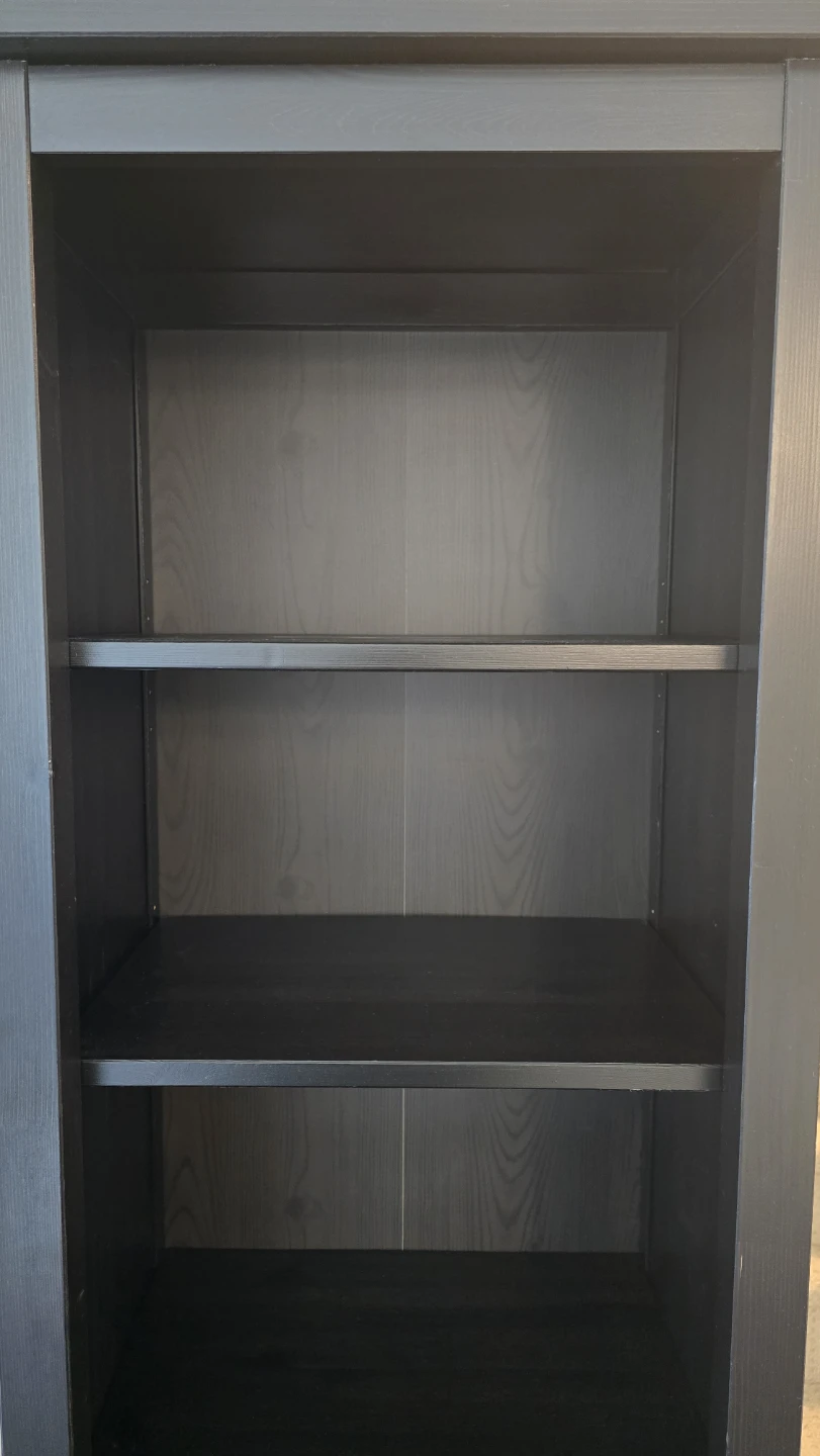 Ikea HEMNES Bookshelf - black-brown, 49x197 cm - photo 3