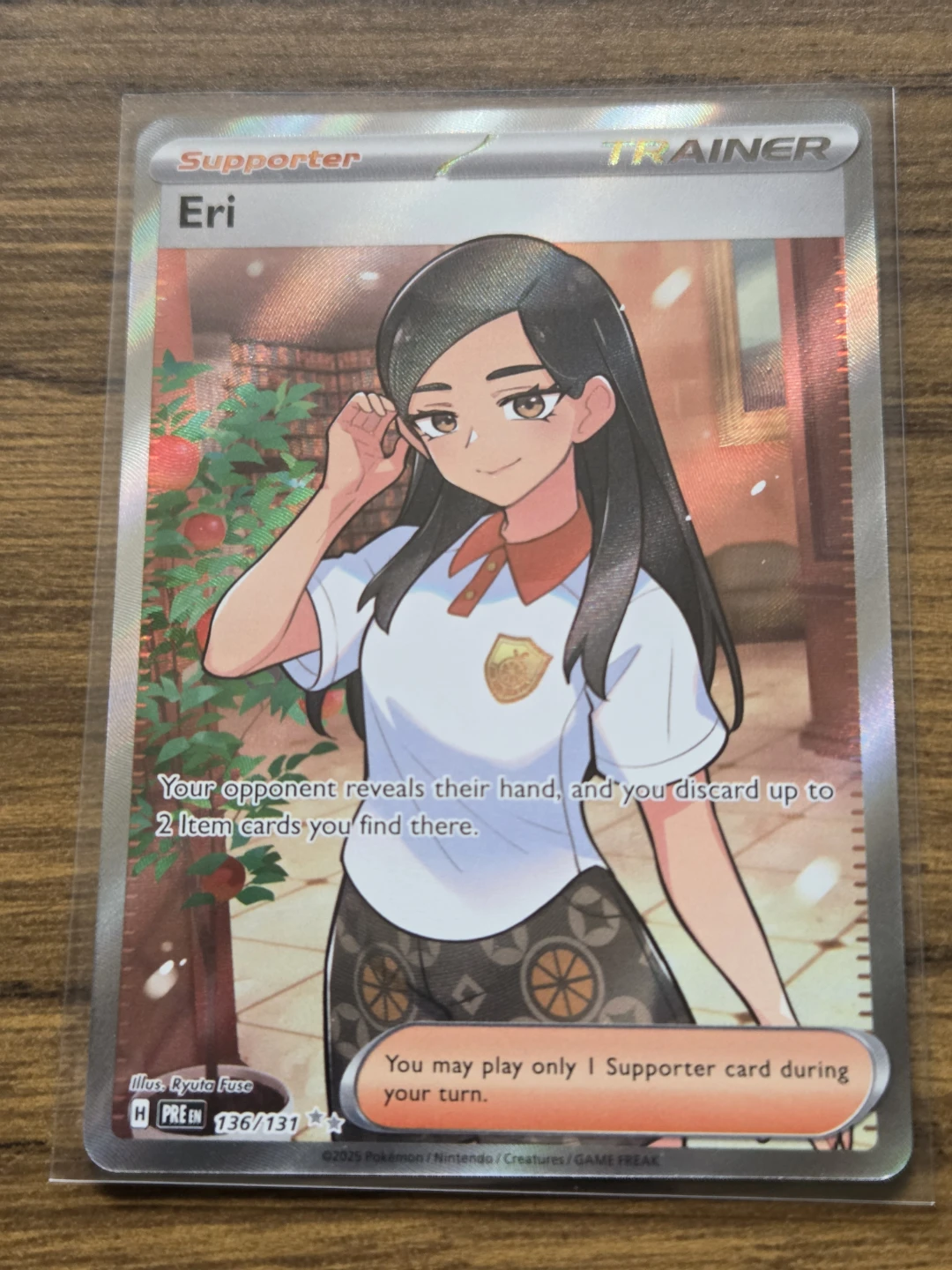 Pokémon Card - Eri 136/131 Full Art Ultra Rare