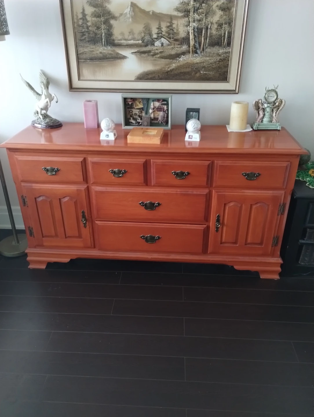 Kitchen cabinet & hutch - photo 2
