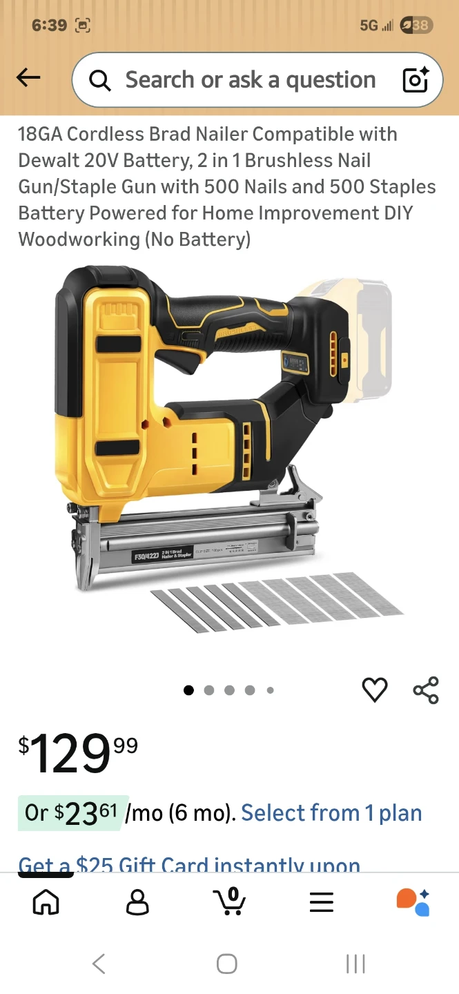 Cordless Brad Nailer F30G/422J/1022J - photo 4