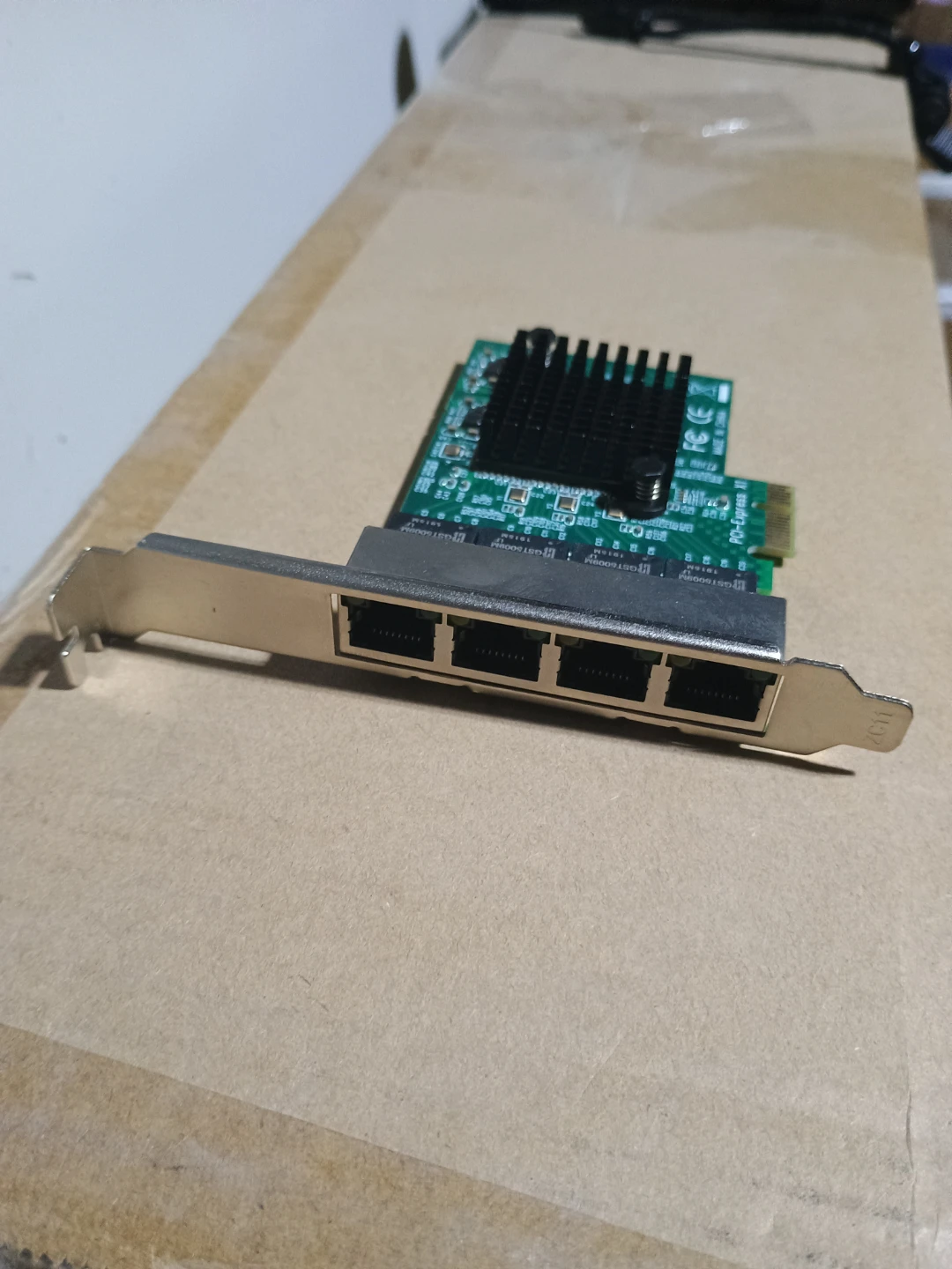 4x Gigabit Ethernet PCIe Card