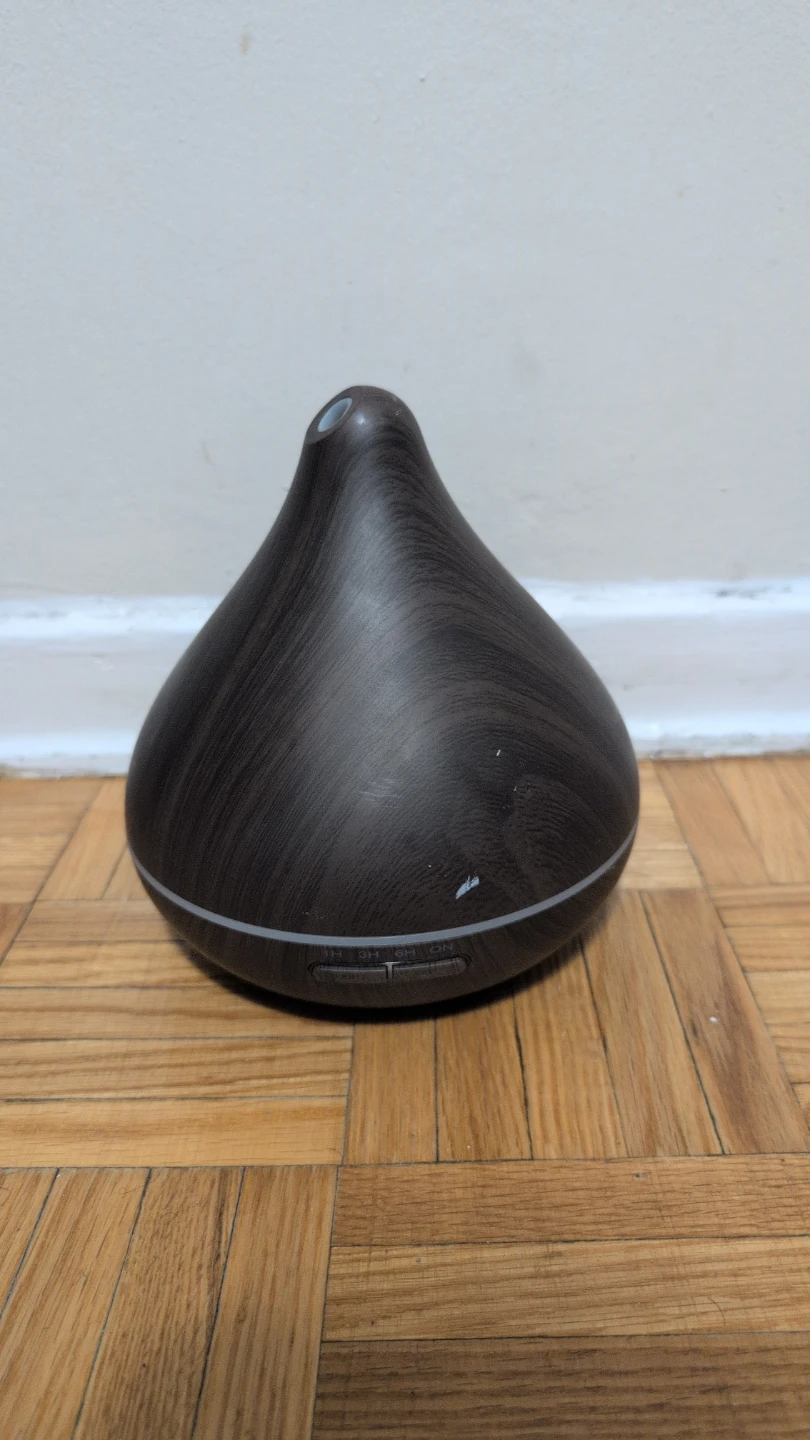 Dark Wood Grain Essential Oil Diffuser