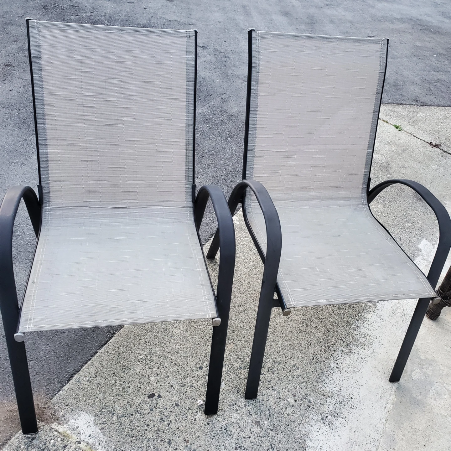 Glass Top Patio Table and Chairs Set - photo 2