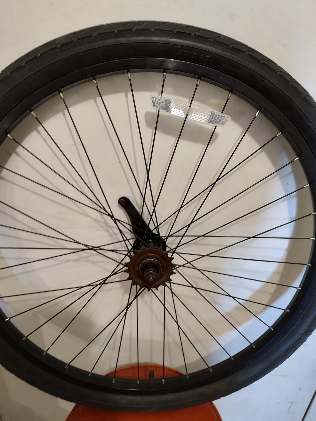 For sale 26" single speed rear wheel with coaster brake