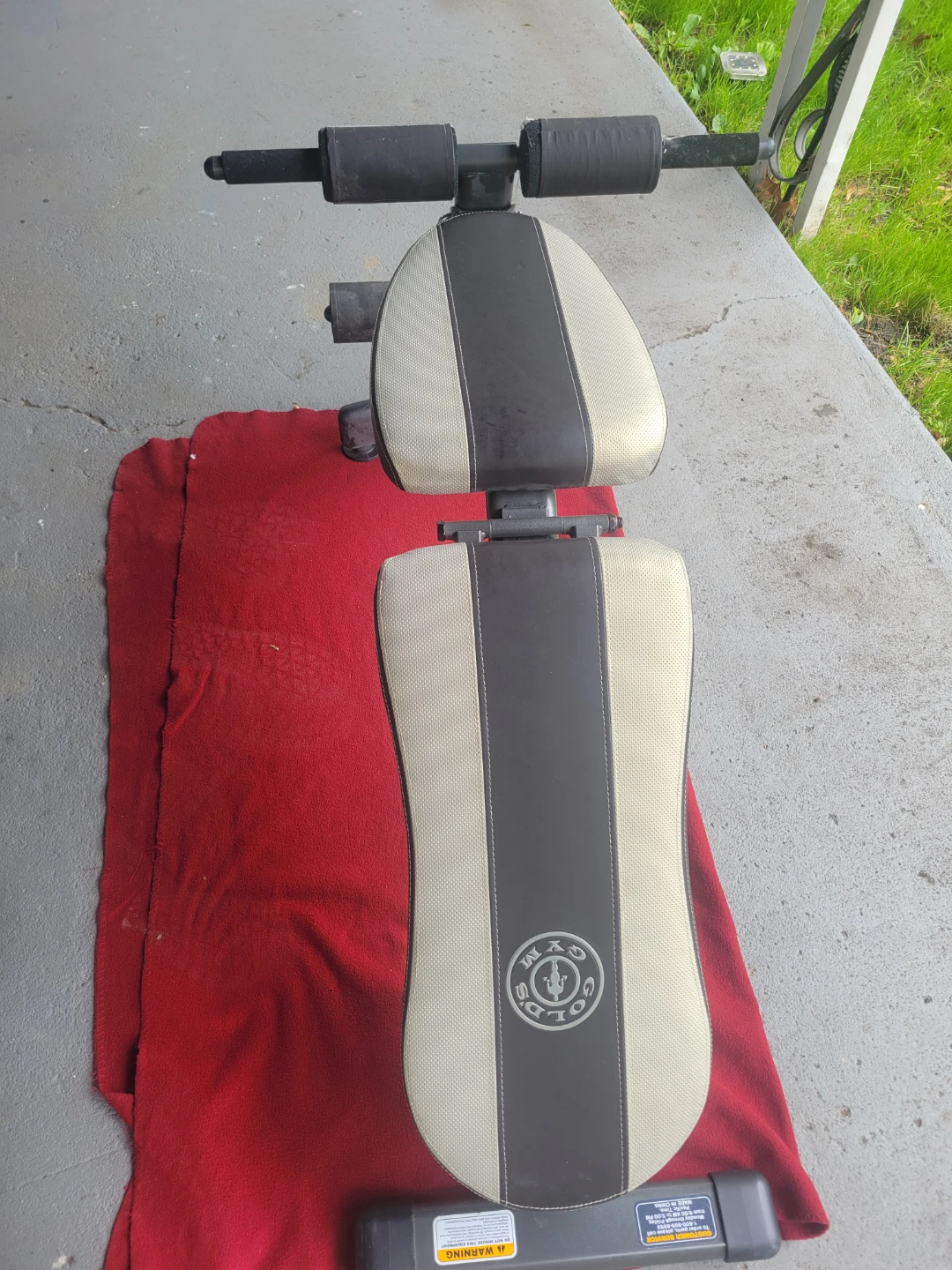 GOLD'S. GYM ADJUSTABLE BENCH 6 POSITIONS. - photo 2