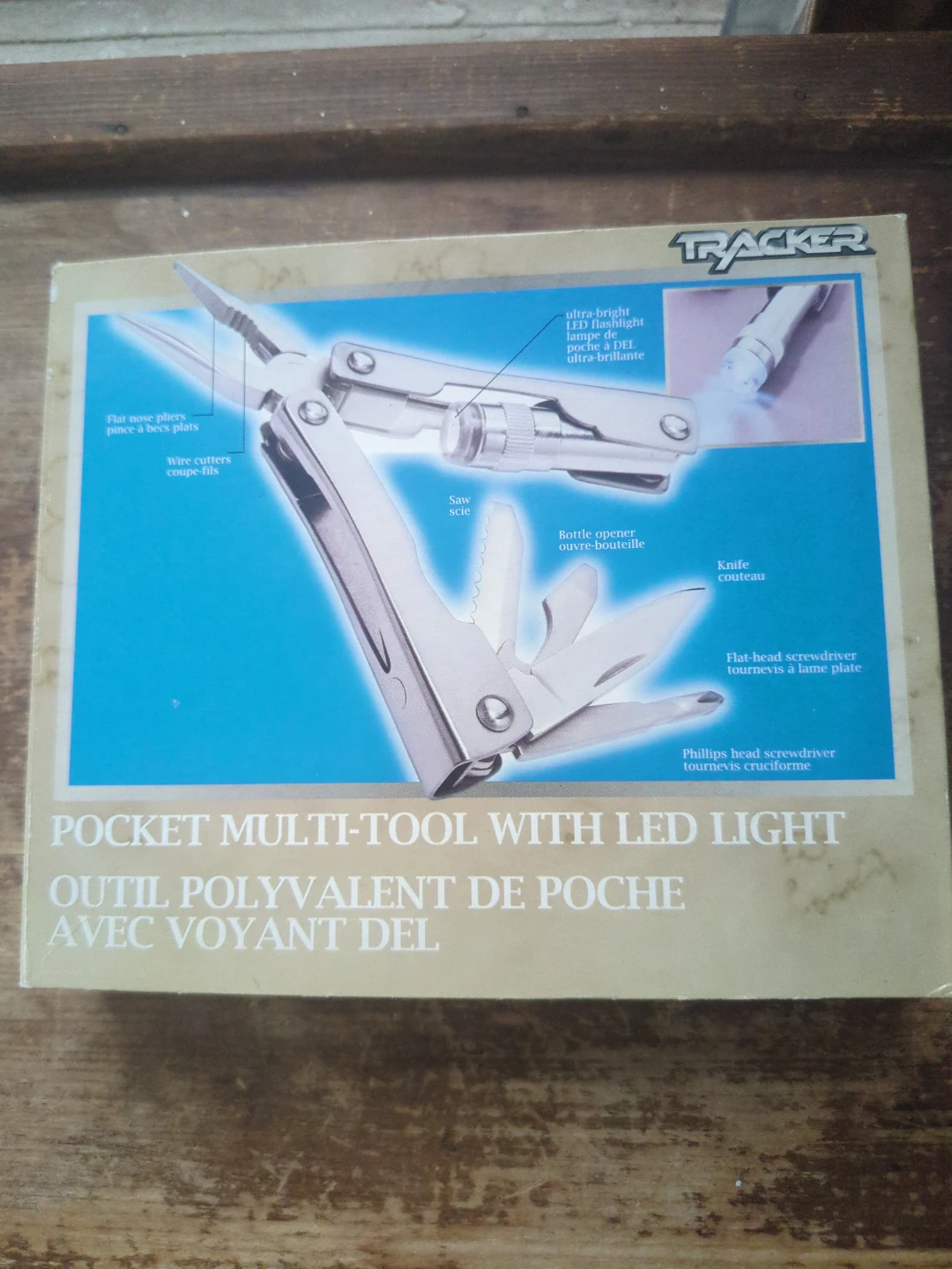 Tracker Pocket Multi-tool with LED Light