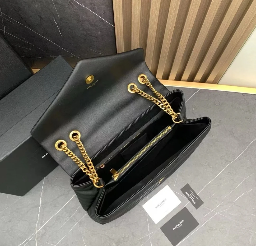 Large Size Lou Shoulder Black Bag - photo 2