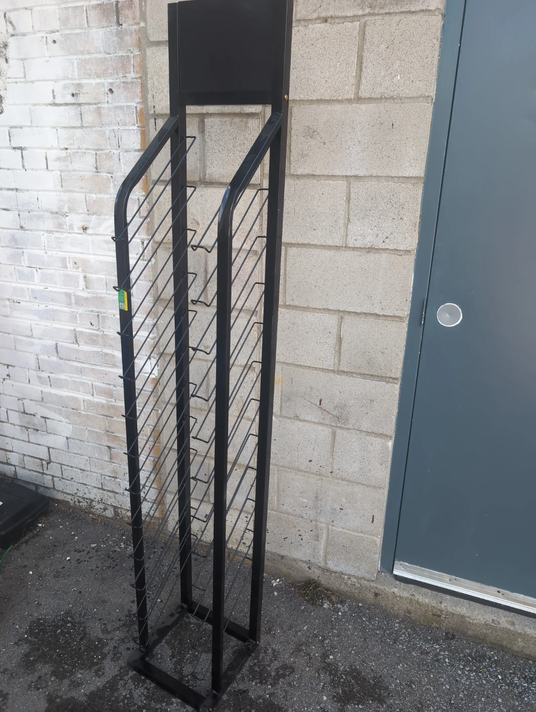 Black Metal Display Stand
