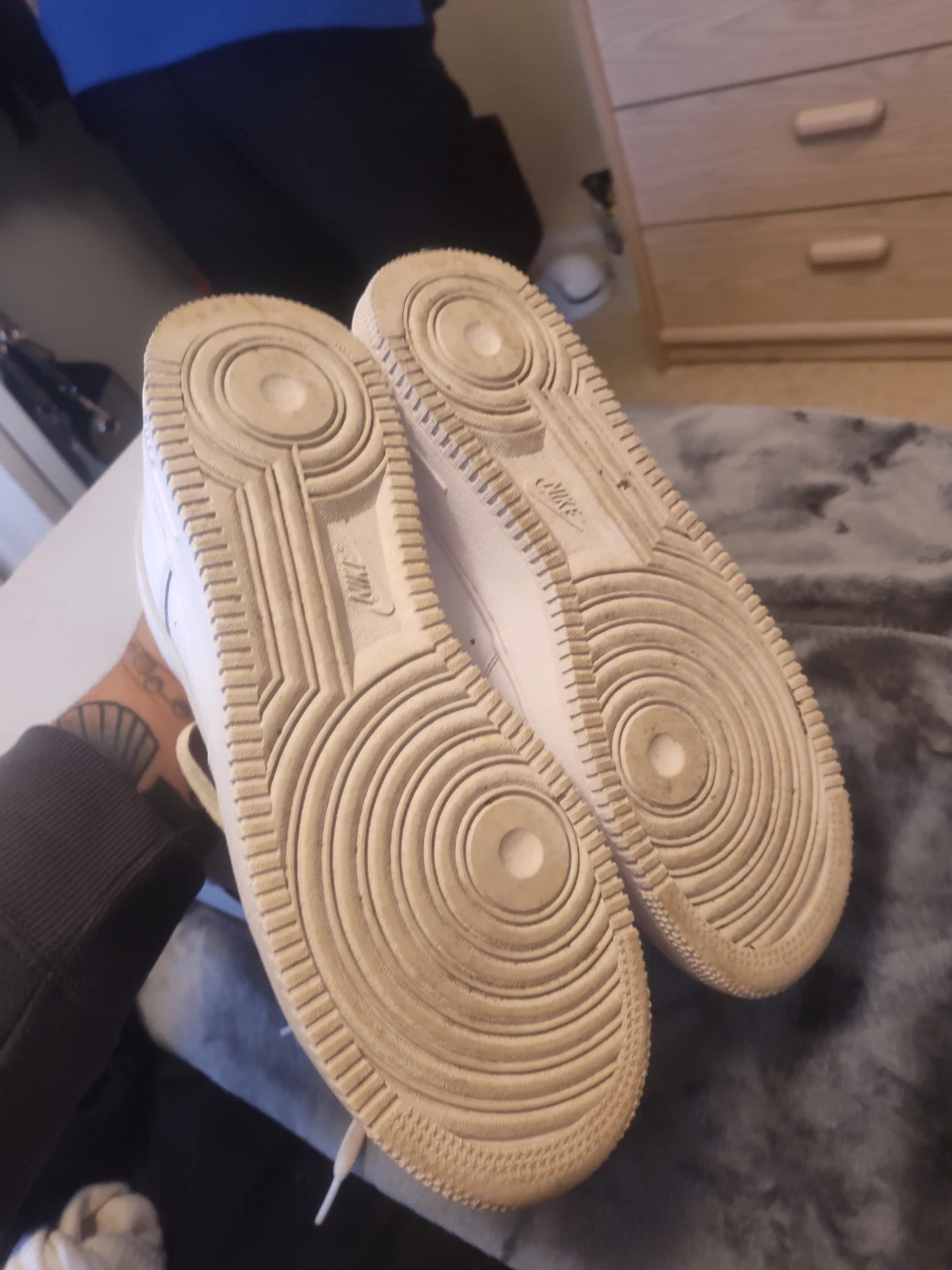 Nike Air Force 1 White Sneakers - photo 2
