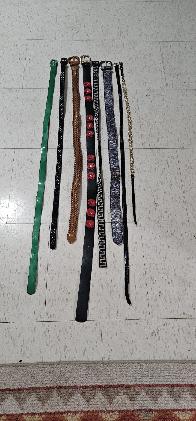 Assorted Women's Belts - 7 Pieces - photo 3