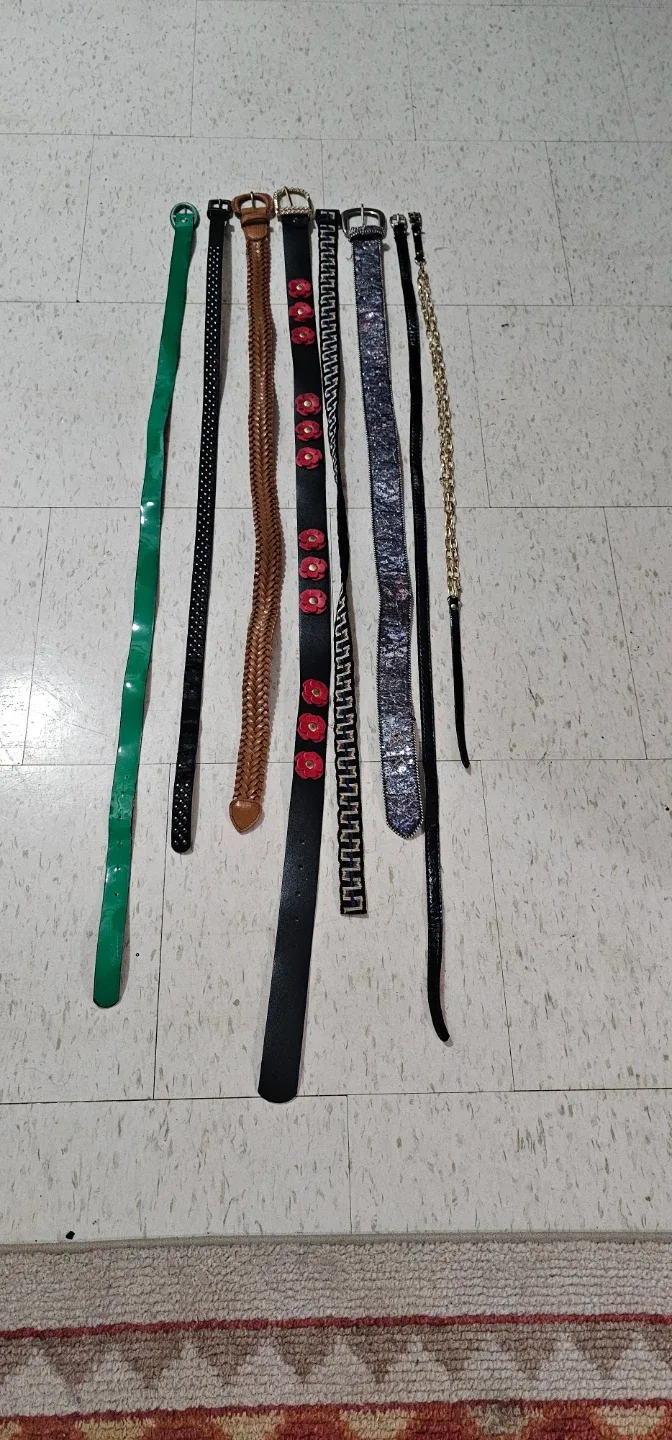 Assorted Women's Belts - 7 Pieces - photo 3