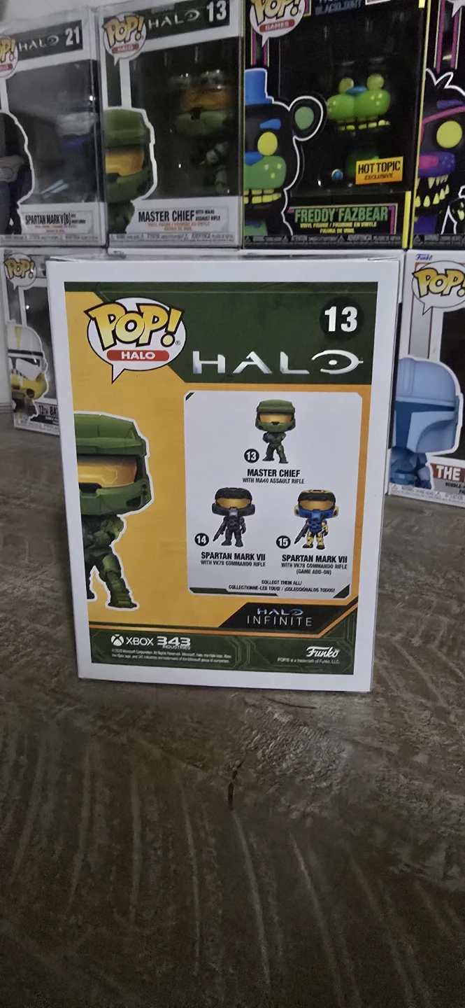 Funko Pop! Master Chief with MA5B Assault Rifle #13 - photo 3