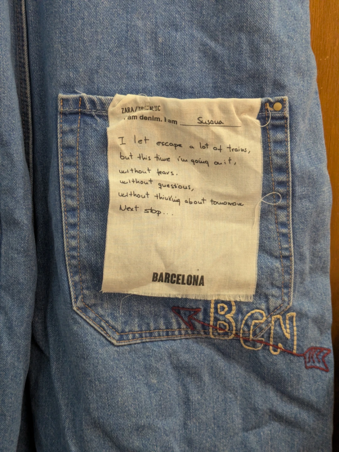 ZARA / TRAFALUC Denim Overalls - Small - photo 3