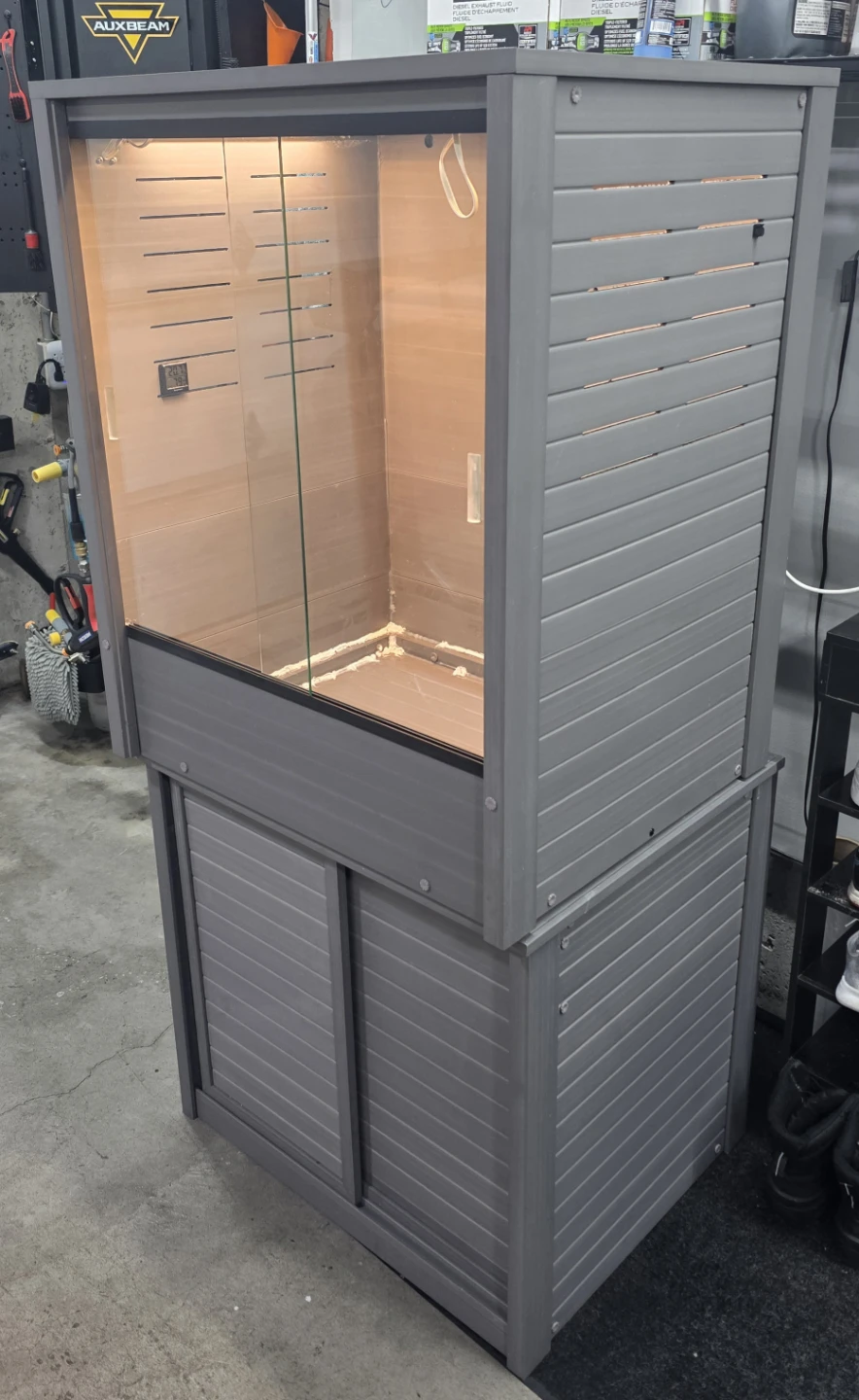 Ecoflex Terrarium Enclosure verticle tank with stand - photo 2