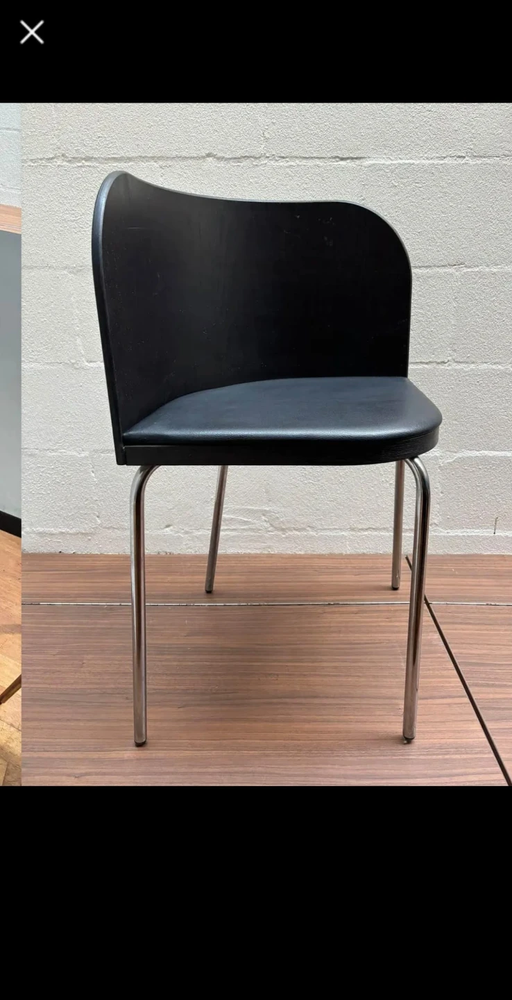 Black Dining Table Set with 4 Chairs - photo 4