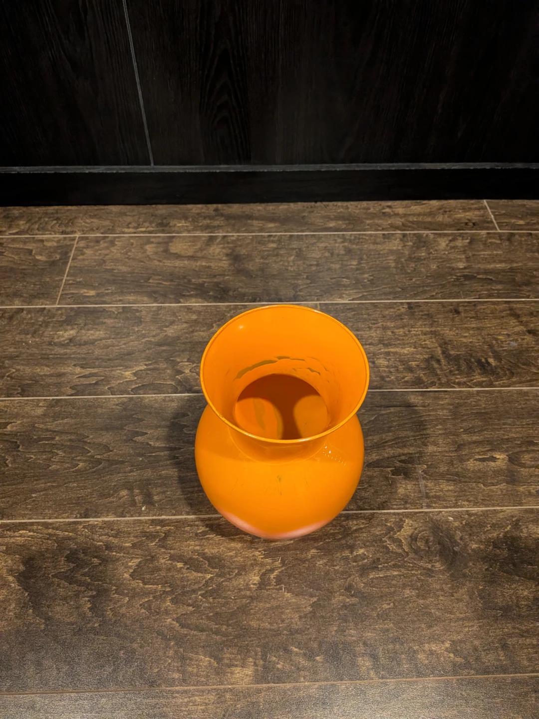 Orange Glass Vase - photo 2