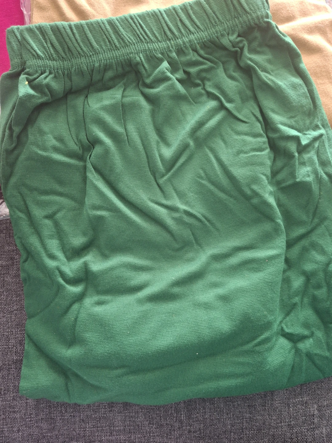 Women Leggings - Green /pink - photo 2