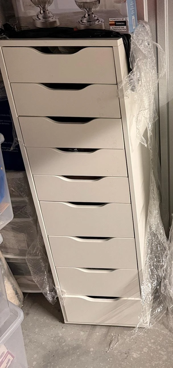 IKEA White 7-Drawer Storage Unit