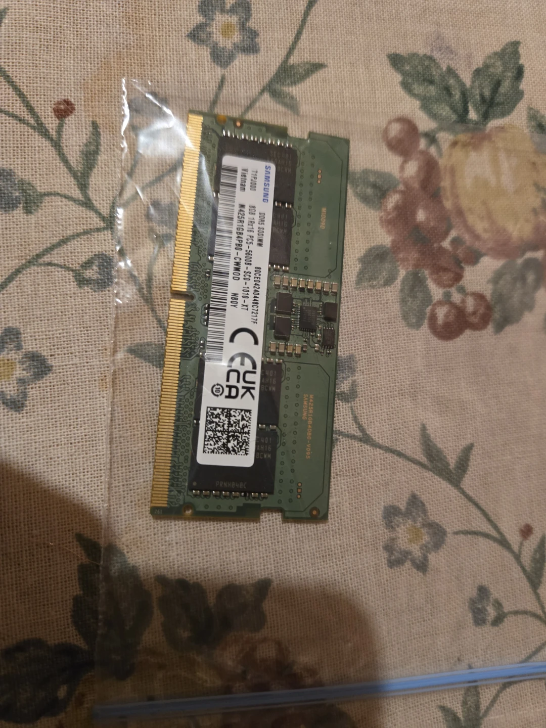 Samsung 8GB DDR5 SODIMM RAM