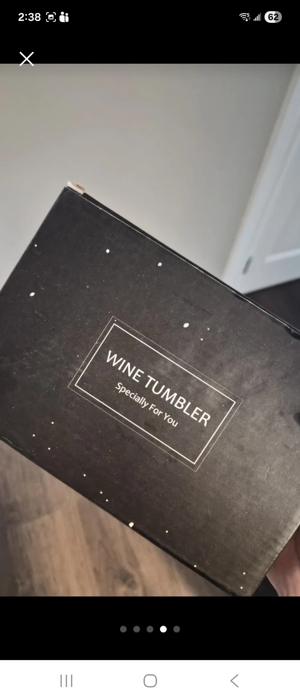 Wine Tumbler with "Wine Socks" Gift Set FREE