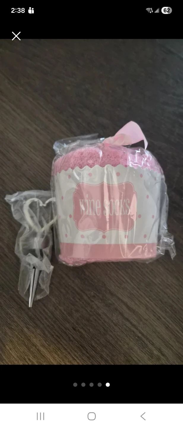 Wine Tumbler with "Wine Socks" Gift Set FREE - photo 3