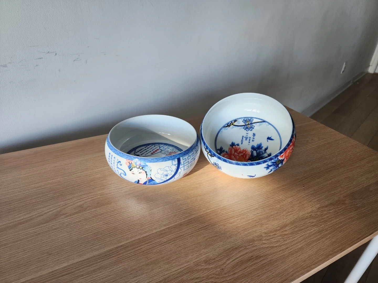 Set of 2 Ceramic Bowls with Oriental Design - photo 4