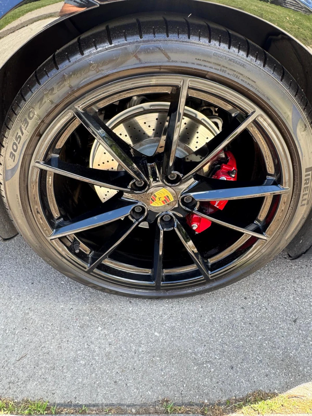 Porsche Carrera S Rims & Tires - photo 3