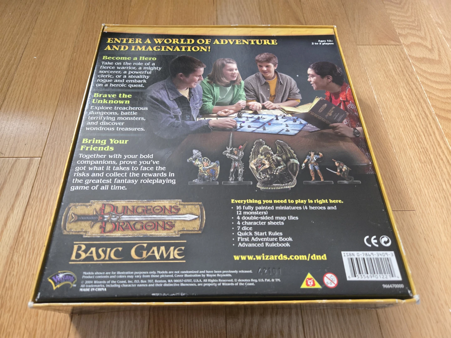 (2004) Dungeons & Dragons Basic Game with Miniatures and Dice - photo 2