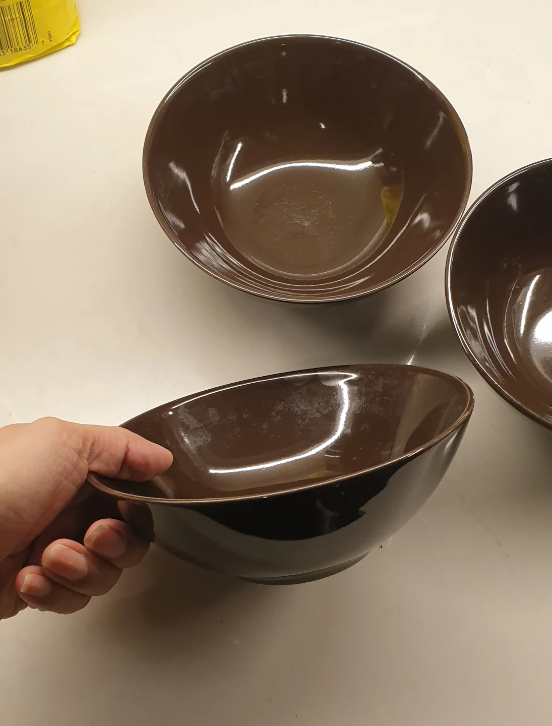 IKEA FÄRGKLAR Bowls - Glossy Brown, 12 cm (4 Pack) - photo 2
