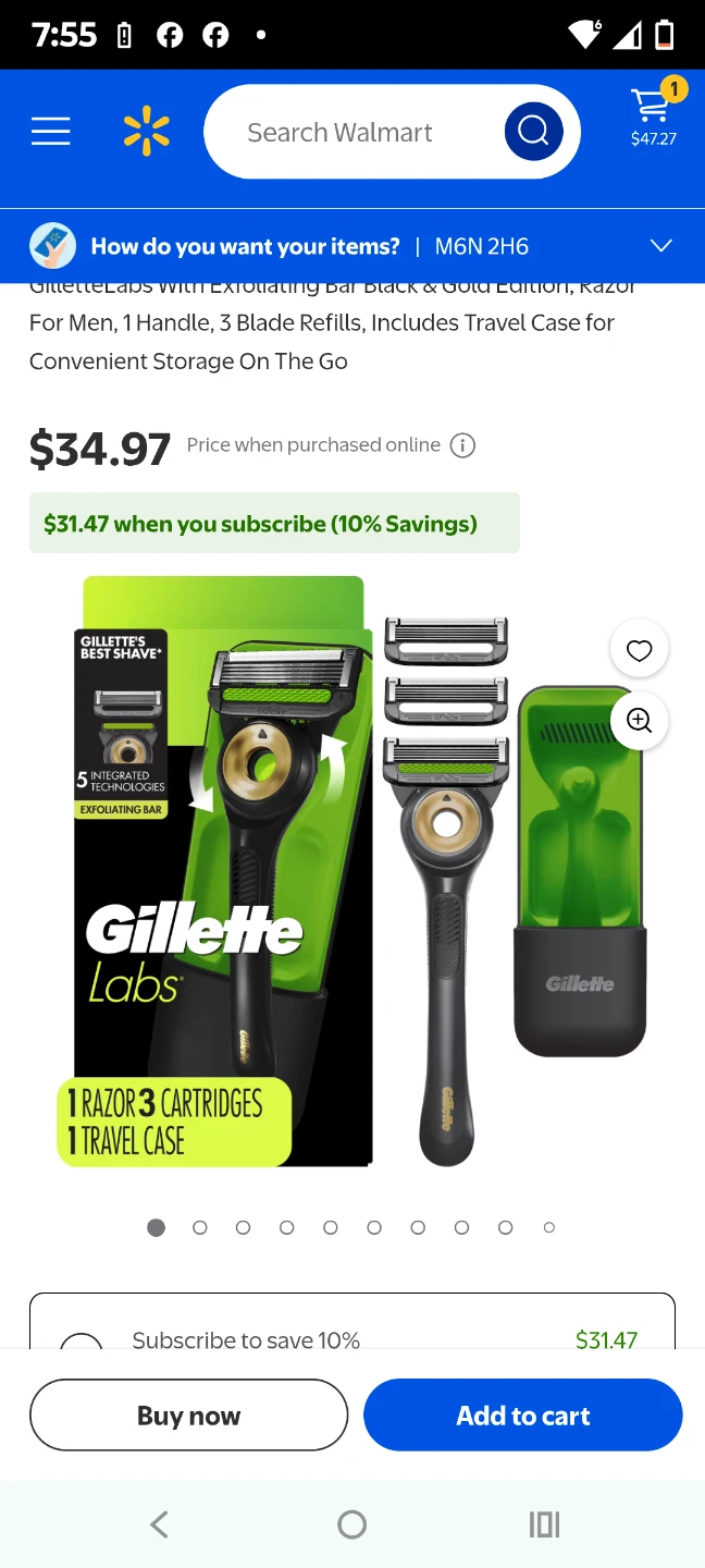Gillette Labs razor handle backed by lifetime warranty - photo 3