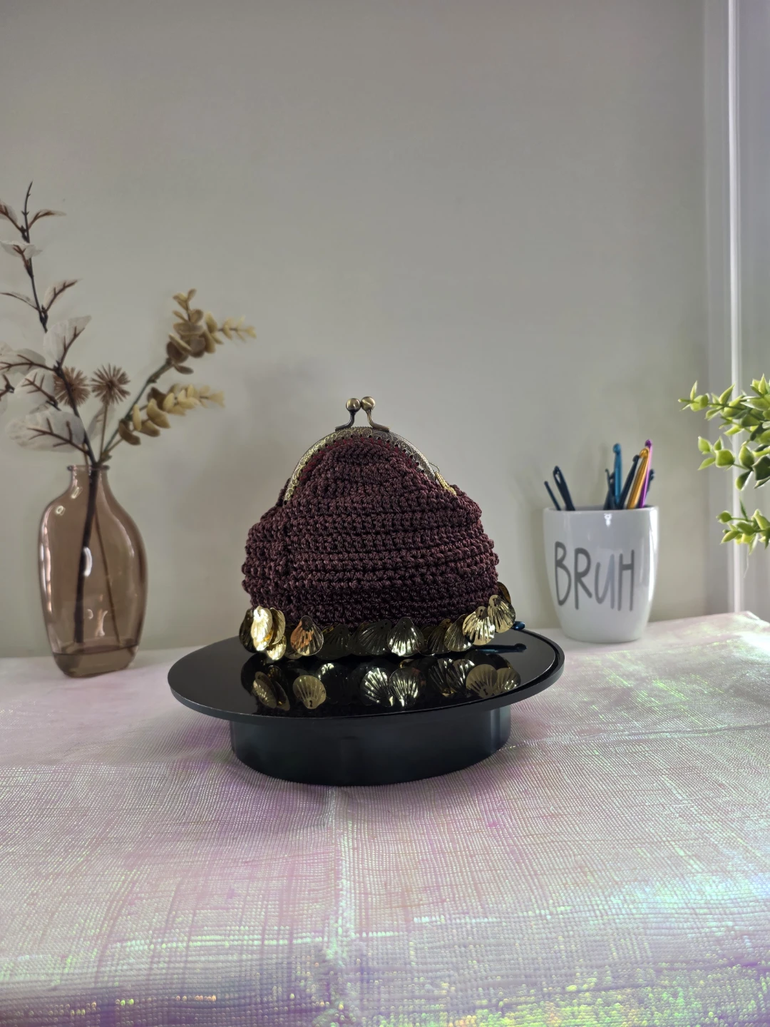 Handmade Crocheted Coin Purse