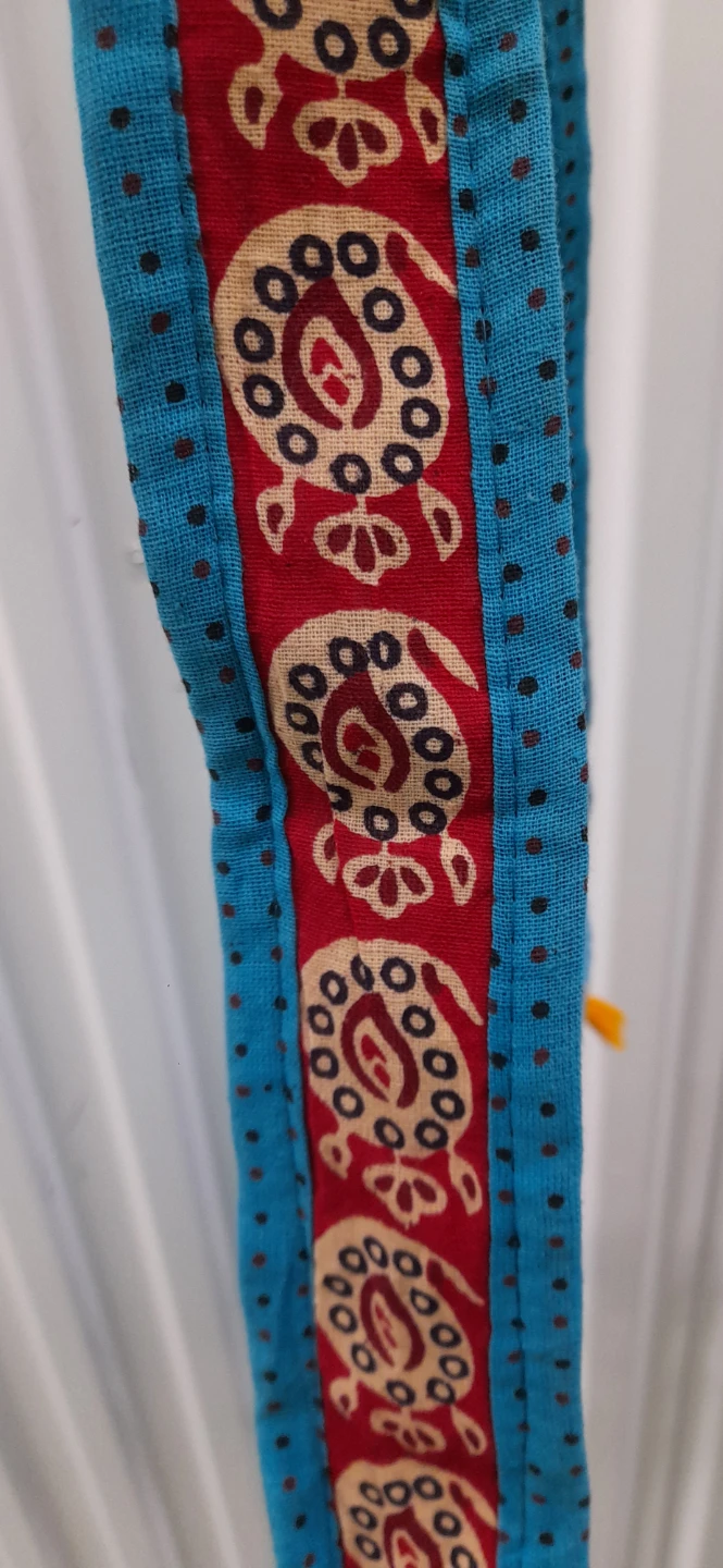 Embroidered Crossbody Bag with Tassels - photo 3
