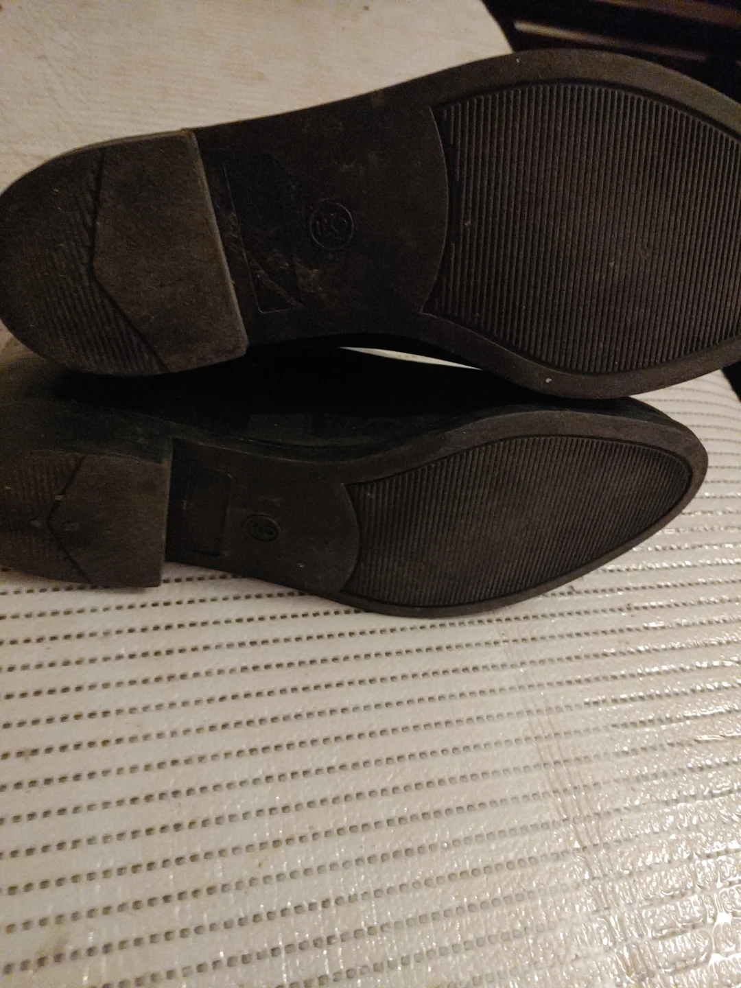 Black Ankle Rain Boots - size 9 - photo 2
