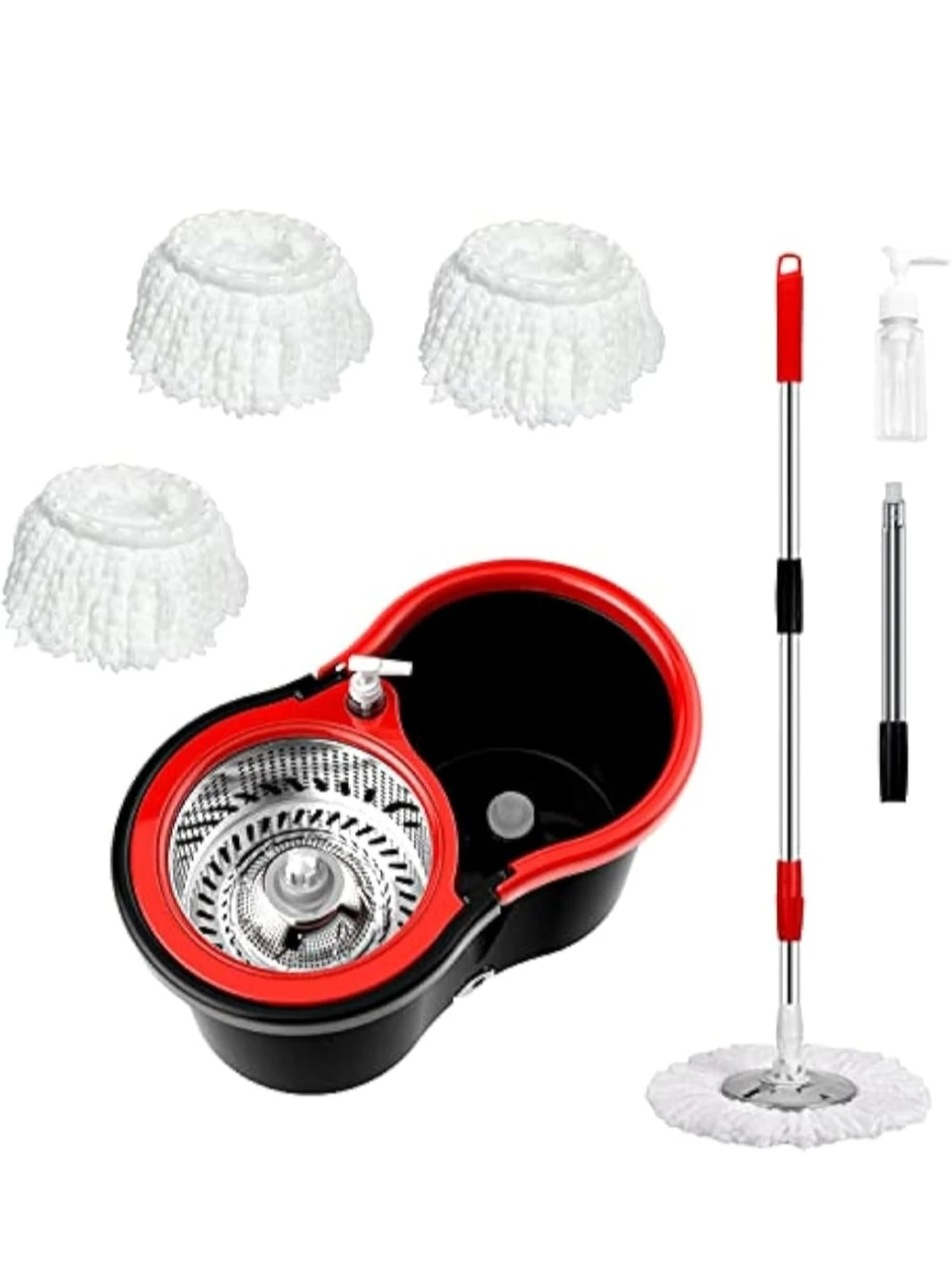 Spin Mop and Bucket Set with 3 Refills - photo 5