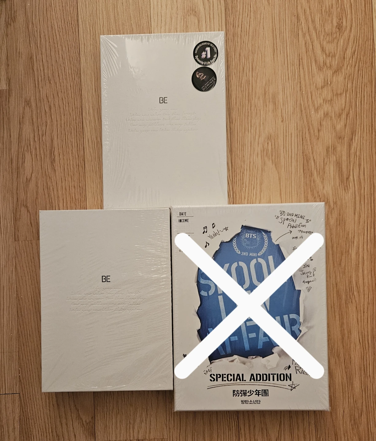 ❗️SEALED❗️BTS - BE / SKOOL LUV AFFAIR KPOP ALBUM