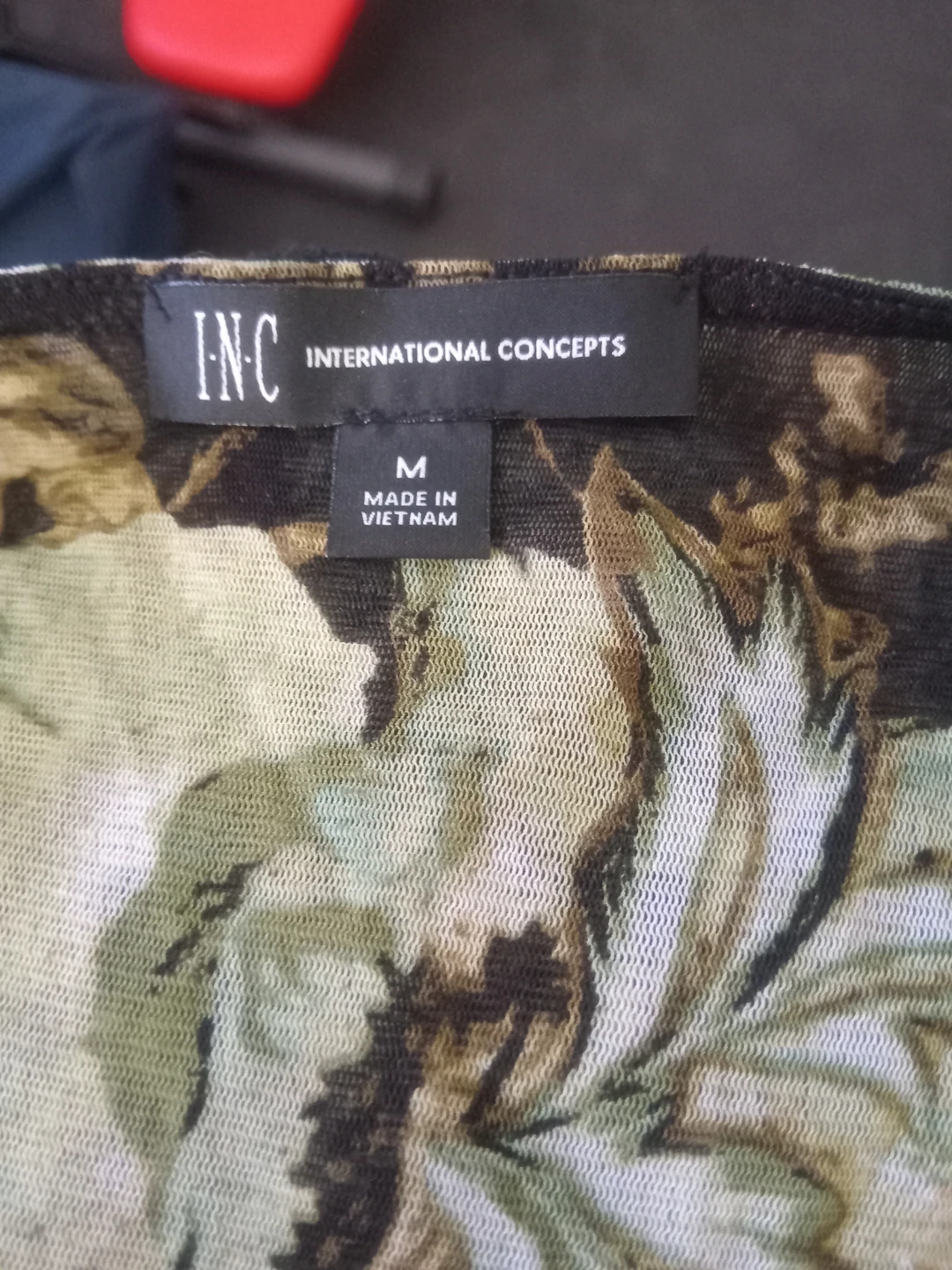 INC International Concepts Floral Print Blouse Size M - photo 2