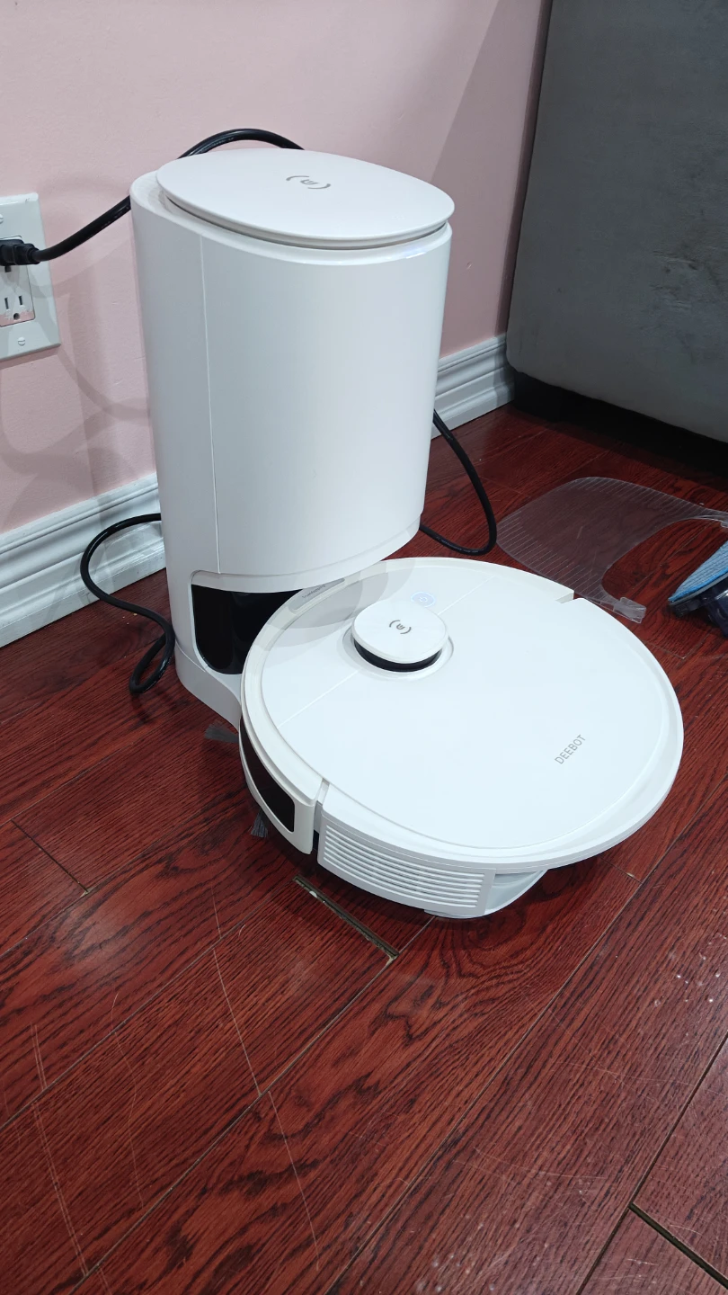 N8+ robotic vacuum cleaner with mopping