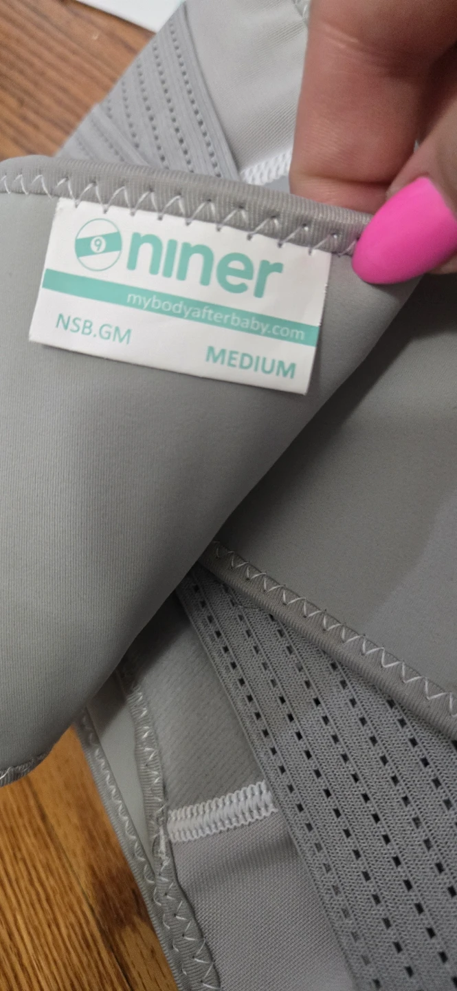 Niner Premium Pregnancy Support Belt - Medium Gray - photo 4