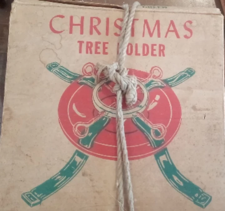 Vintage Christmas Tree Holder Stand