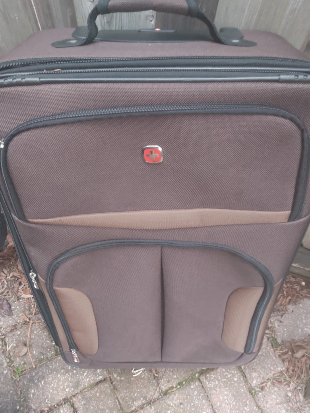 Swiss Gear Luggage Brown Suitcase