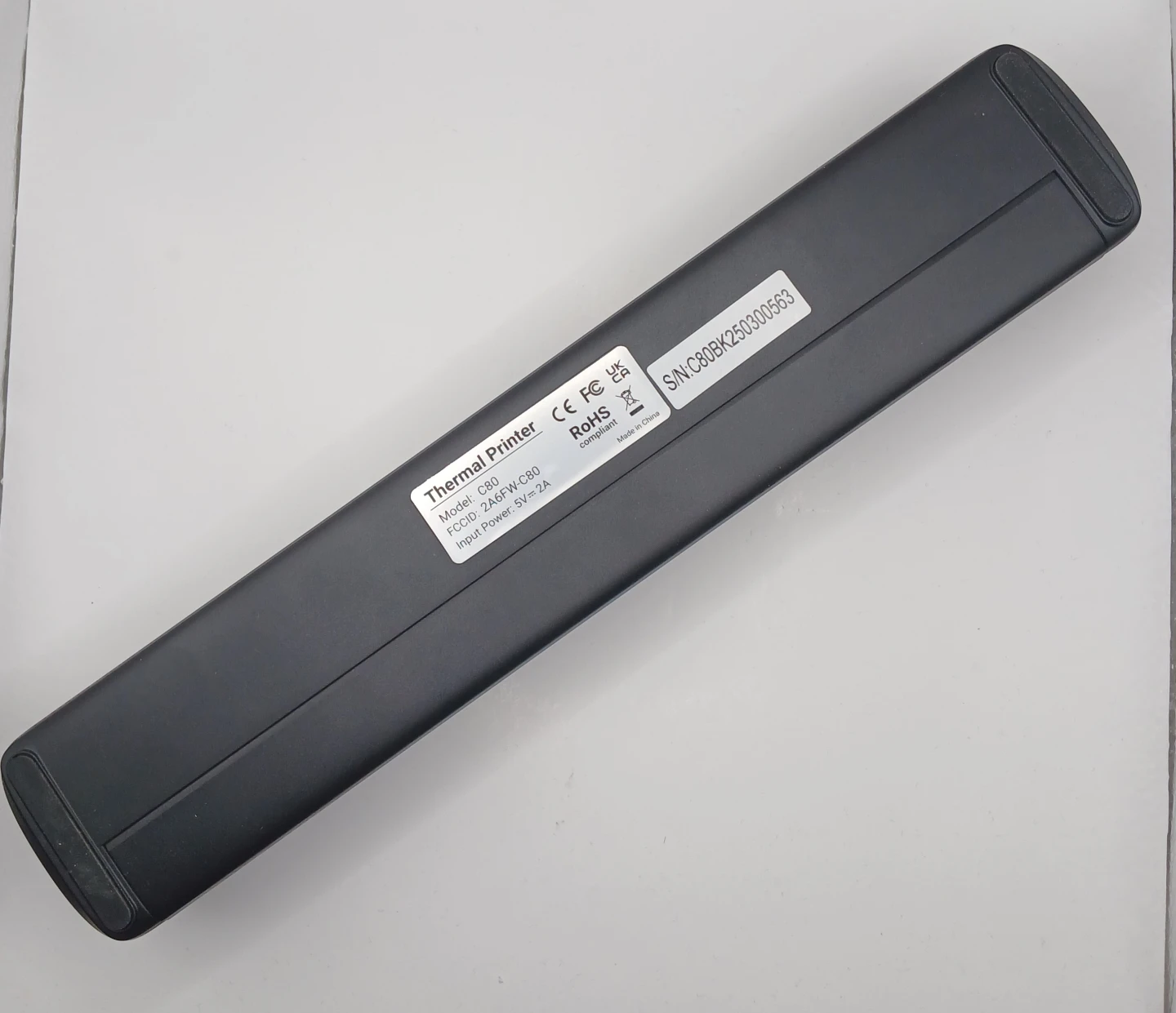 Thermal Printer C80 with 100 thermal paper. - photo 2